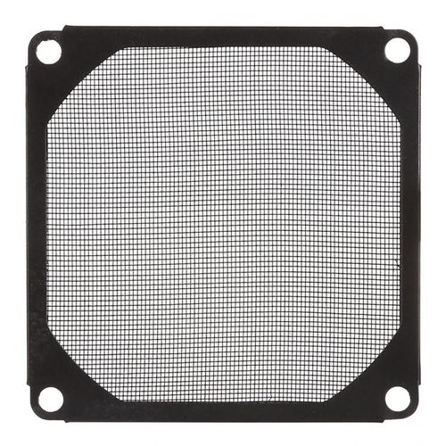 Filtre À Poussière De Ventilateur D'ordinateur Noir De 8 Cm-Couvercle Anti-Poussière En Aluminium De