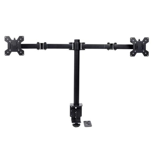Support de moniteur de bureau-Clip de table à double écran réglable-