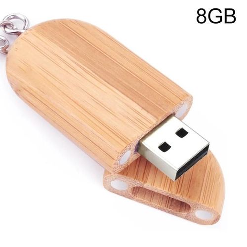 Clé USB-8GB Wood Design,Stockage portable-
