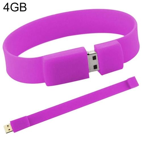 Clé USB-Bracelet en silicone 4 Go,USB 2.0-