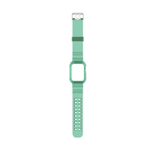 Bracelet De Montre En Silicone Pour Apple Watch Series 8/7/6/5/4/3/2/1-Vert Transparent Vert Transparent