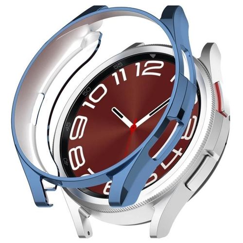 Étui Samsung Galaxy Watch6 Classic 43 Mm-Demi-Pack En Tpu Galvanisé,Bleu Bleu