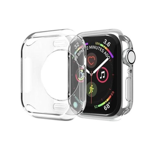 Coque Apple Watch Series 5 & 4-Coque De Protection Transparente Tpu 44mm Transparente