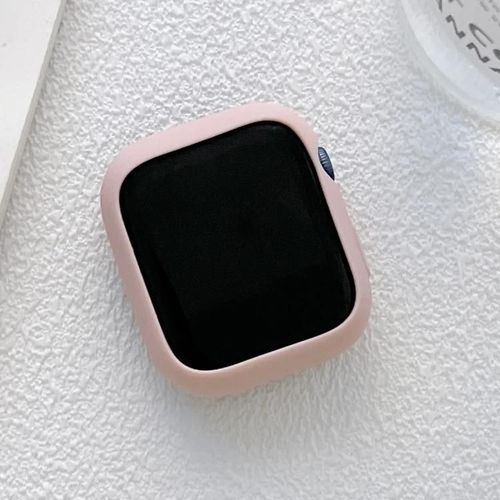 Étui De Montre Tpu Candy Color Pour Apple Watch Series 8/7 45mm-Rose Rose