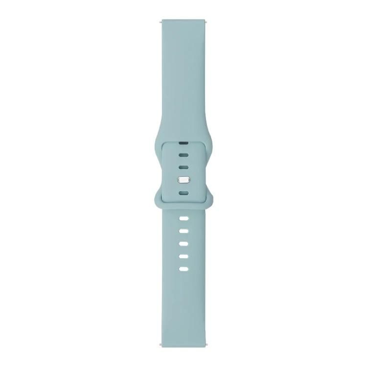Bracelet De Montre En Silicone Pour Huawei Watch Gt 2 42mm-8 Boucles,Bleu Ciel