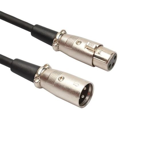 Câble microphone XLR-5m Connecteur 3 broches mâle vers femelle-