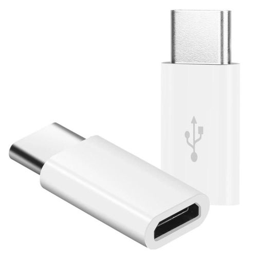 Adaptateur USB-C vers Micro USB femelle-Convertisseur 3.1,longueur 2,5cm,