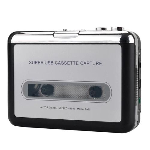 Capture de cassette USB-Convertisseur de bande en MP3,enregistreur portable-