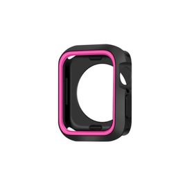 Coque De Protection Antichoc Pour Apple Watch Series 8/7 41mm-Noir Rose Noir Rose