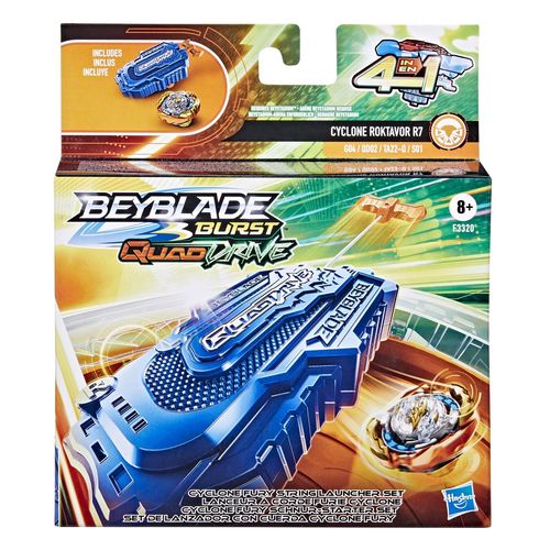 Beyblade Burst Quaddrive Lanceur À Corde Cyclone Fury