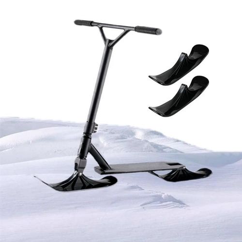 Trottinette De Patinage Pour Enfants-2 Accessoires De Véhicule De Ski À Double Usage