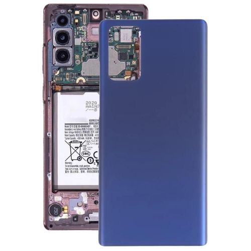 Coque Arrière De La Batterie Samsung Galaxy Note20 5g-Bleu Coque De Remplacement Bleu