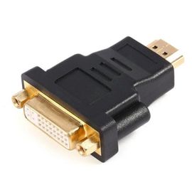 Adaptateur HDMI vers DVI-Plaqué Or 19 broches mâle vers 24+1 broches femelle