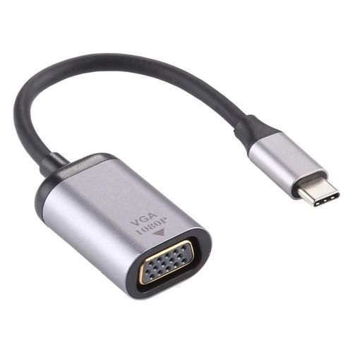 Câble adaptateur VGA vers USB-C mâle 1080P-Câble de connexion