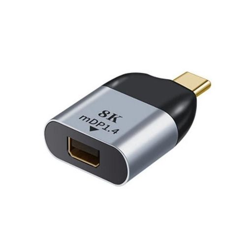 Adaptateur USB C vers Mini DisplayPort-4K 60Hz pour tablette,téléphone,ordinateur portable-