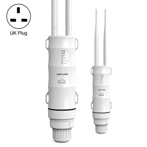 Répéteur WiFi extérieur AC600-Double bande 2.4G/5G,haute puissance,prise UK