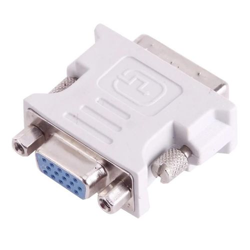 Adaptateur DVI-I vers VGA-Convertisseur Dual-Link 24+5 broches mâle vers 15 broches femelle
