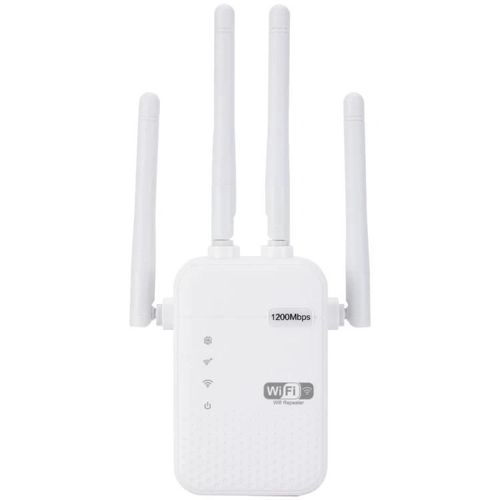 Répéteur WiFi-Amplificateur de signal bi-bande 1200Mbps 2.4G/5G-