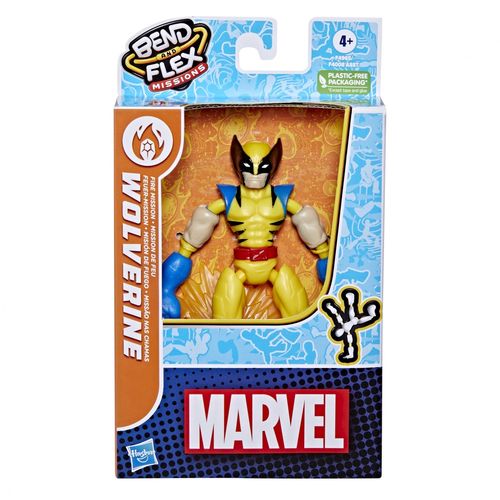 Avengers Movie Marvel Avengers Bend And Flex Missions Wolverine Mission De Feu