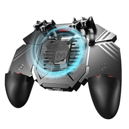 Manette De Jeu Mobile-Liaison À Six Doigts,Batterie 1200mah,Convient Aux Téléphones De 4,7 À 6,5 Pouces-