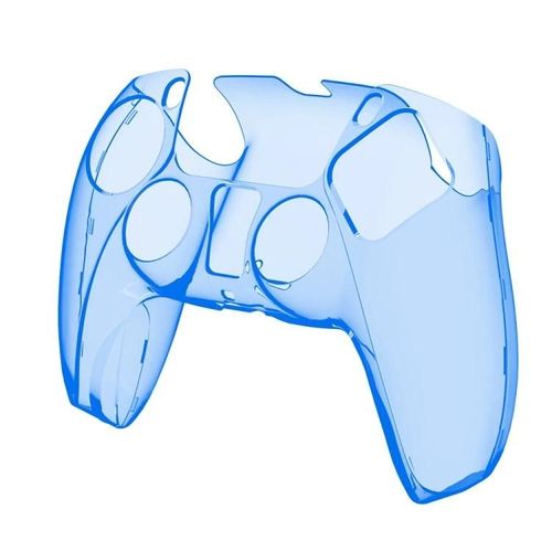 Manette Sans Fil Ps5 Crystal Shell-Housse De Protection Rigide Transparente