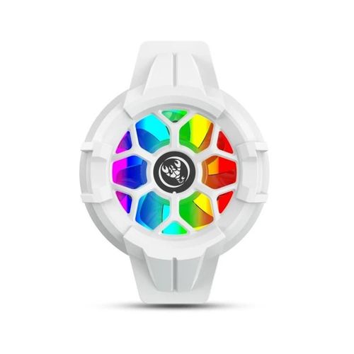 Support De Radiateur Pour Téléphone De Jeu Portable-Rétroéclairage Arc-En-Ciel,Hxsj P10 Blanc Blanc