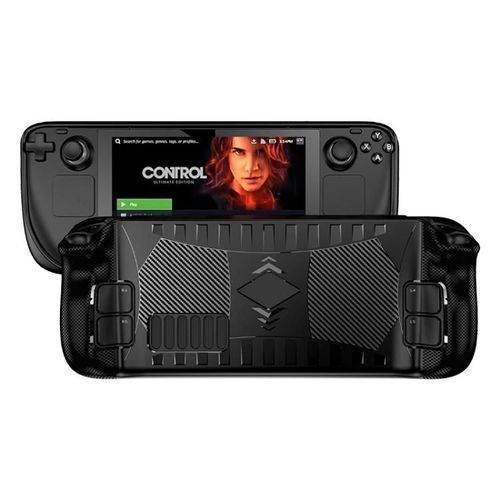Boîtier Steam Deck-Housse De Protection En Tpu Noir De Black