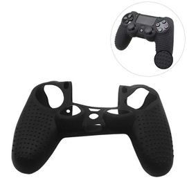 Étui De Protection En Silicone Antidérapant Pour Sony Ps4-Noir,Design Durable Noir
