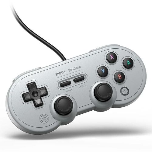 Manette De Jeu Filaire Usb-8bitdo Sn30 Pro Pour Switch,Steam,Pc
