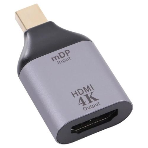 Adaptateur HDMI 4K femelle vers Mini DisplayPort mâle-30Hz,