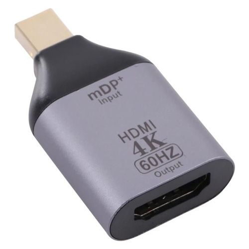 Adaptateur HDMI 4K femelle vers Mini DisplayPort mâle-60Hz,