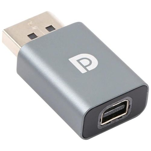 Adaptateur Mini DisplayPort vers DisplayPort-Femelle vers Mâle,