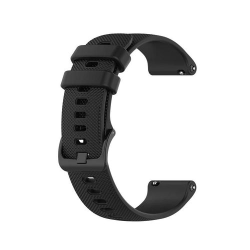 Garmin Vivomove Style Petit Bracelet De Montre En Silicone-Noir Lattice Design Noir