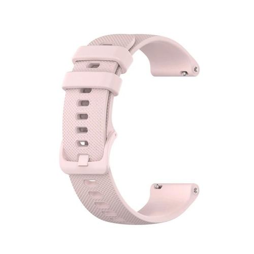 Garmin Vivomove Style Petit Bracelet De Montre En Silicone-Pink Lattice Design Rose