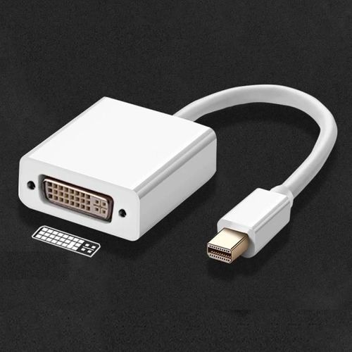 Adaptateur Mini DisplayPort vers DVI-prise en charge 4K,design compact,