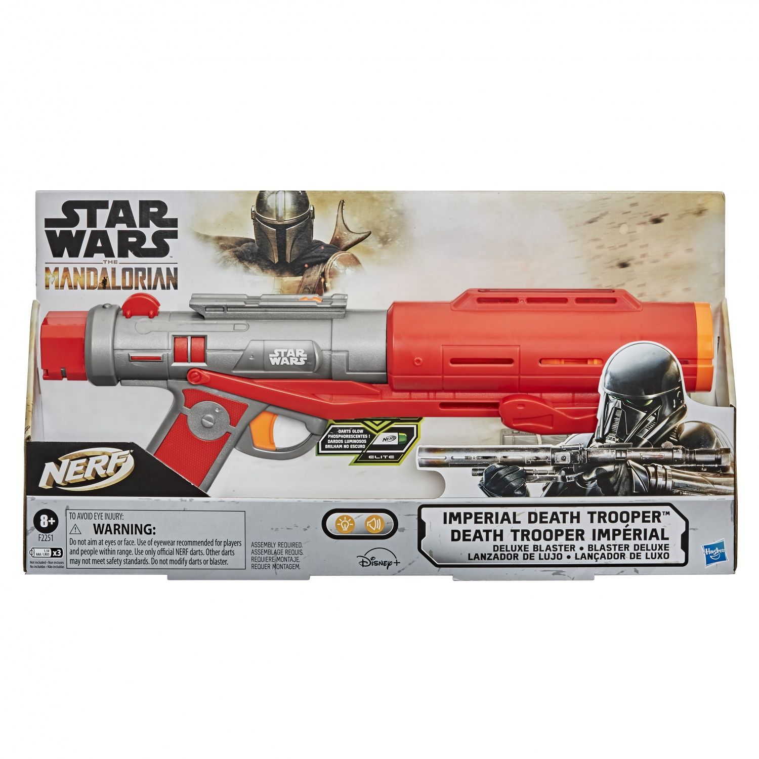 Blaster De Death Trooper Impérial Nerf Star Wars The Mandalorian