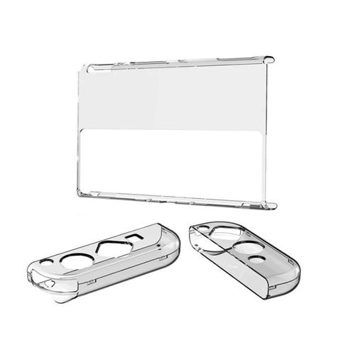 Dobe Tns-1133b Kit De Protection Hôte + Poignée Gauche Et Droite Couvercle De Protection Anti-Chute En Cristal Pour Interrupteur Oled (Couleur Transparente) Tns-1133b (Couleur Transparente)