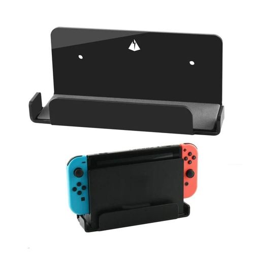 Support De Rangement Mural Pour Console De Jeu-Support Acrylique Pour Nintendo Switch-Noir Noir