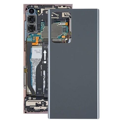 Coque Arrière De La Batterie Samsung Galaxy Note20 Ultra-Noir Coque De Remplacement Noir