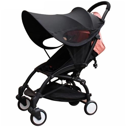 Parasol Pour Poussette-Anti-Ultraviolet,Imperméable,Noir |