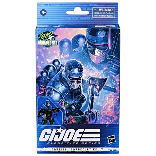 Gi Joe Movie G.I. Joe Classified Series Figurine Mad Marauders Gabriel Barbecue Kelly