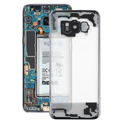 Couvercle Arrière Transparent De La Batterie Avec Objectif De L'appareil Photo Pour Samsung Galaxy S8+