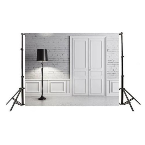 Ancre 3D Studio Photo Fond Tissu-2.1m x 1.5m,Porte & Lampe-