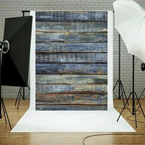 Tissu de fond de studio photo-Grain de bois,1,5 m x 2,1 m,325
