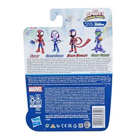 Spidey and His Amazing Friends pack de 2 figurines Identité secrète Spidey  et Trace-E - Marvel
