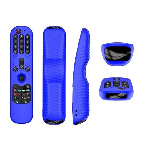 Étui de protection en silicone pour télécommande TV LG-AN-MR21GC/AN-MR21N/AN-MR21GA,bleu bleu