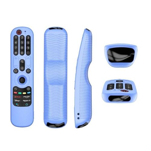 Étui en silicone pour télécommande TV LG-Bleu lumineux,compatible AN-MR21GC/N/GA Bleu lumineux
