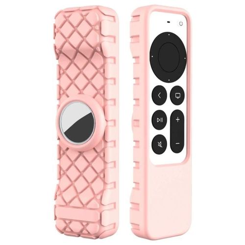 Housse de protection pour télécommande-2 pcs pour Apple TV 4K (rose) rose