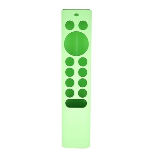 Housse de protection en silicone pour télécommande Y7-2 pièces pour NVIDIA Shield TV Pro/4K HDR,vert lumineux