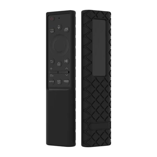 Coque en silicone pour télécommande TV Samsung BN59-Noir Coque de protection noire